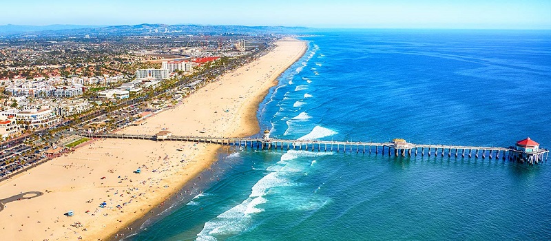 Praia Huntington Beach - Califórnia
