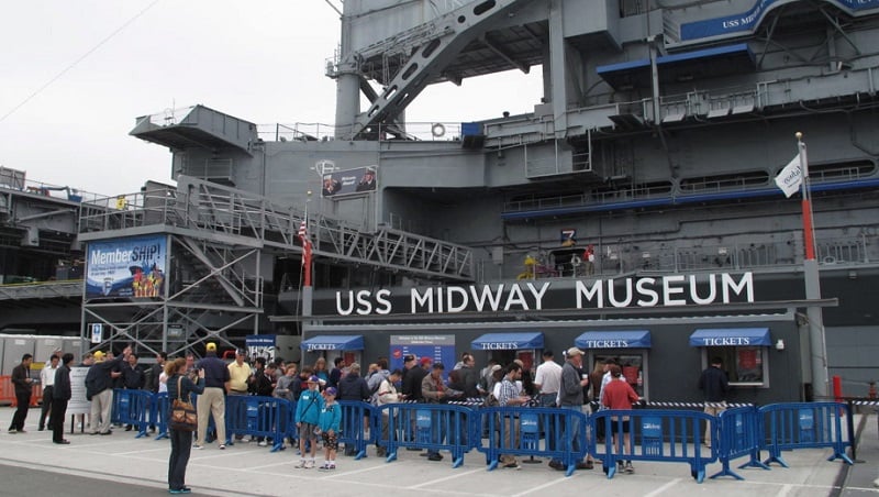 Museu USS Midway em San Diego 