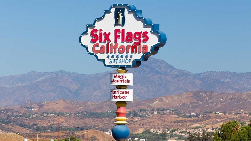 Six Flags Magic Mountain - Localização 