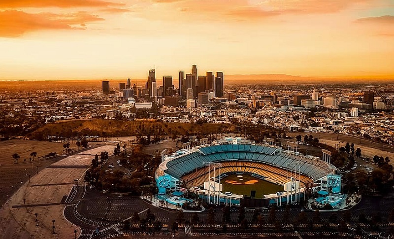 Pôr do sol em Los Angeles - Califórnia