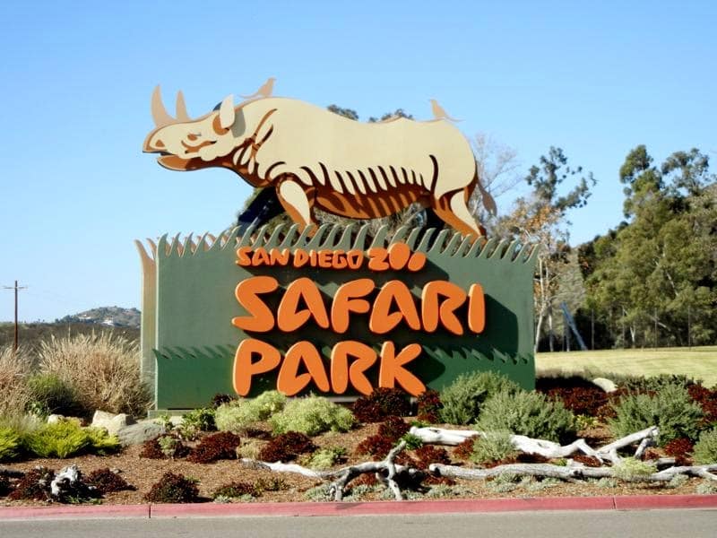 Ingresso do San Diego Zoo Safari Park