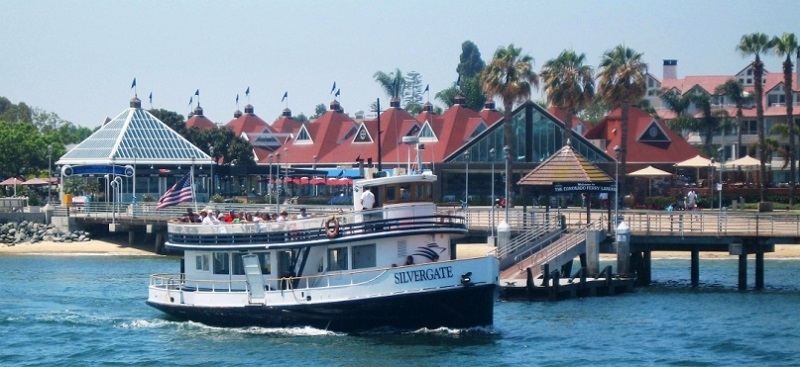 Ferry boat na Ilha de Coronado