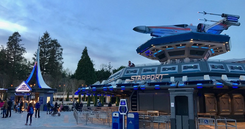 Tomorrowland na Disneyland: Star Tours 
