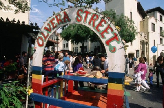 Olvera Street em Los Angeles