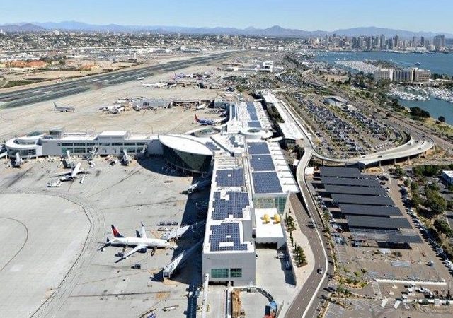 Aeroporto em San Diego