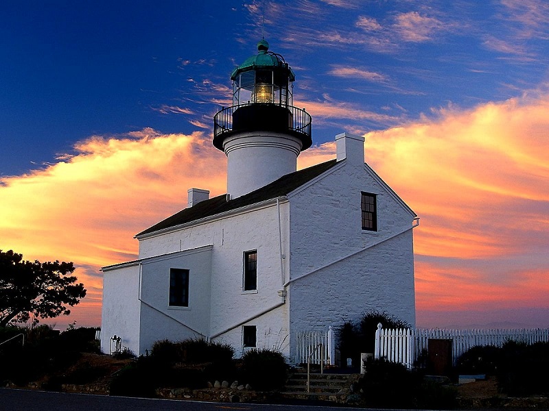 Old Point Loma Lighthouse - San Diego