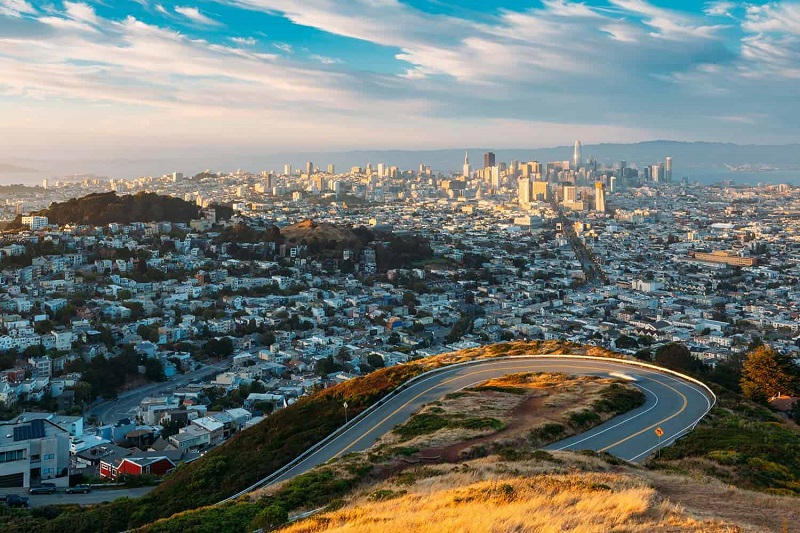 Panorâmica de San Francisco