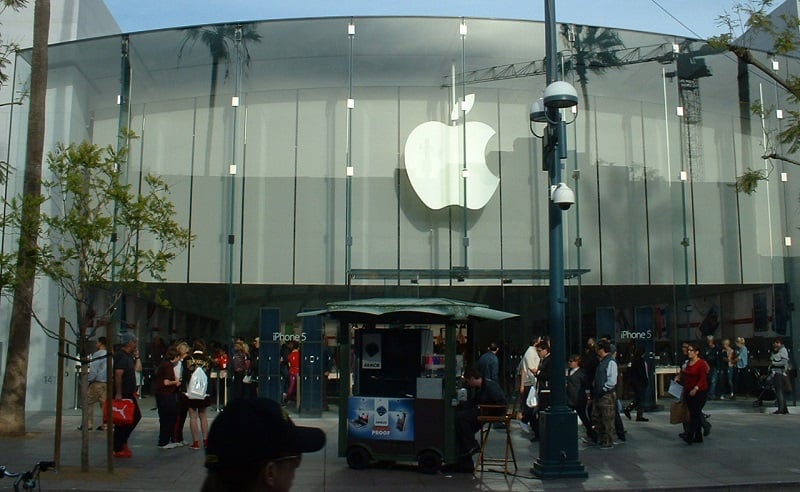 Compras na Apple em Los Angeles