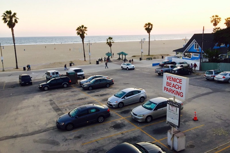 Estacionamento em Venice Beach