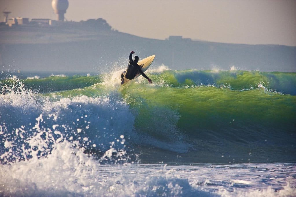 Praias para surfar em Los Angeles 