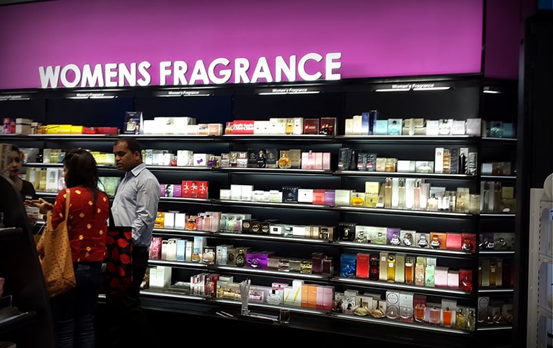 Compras de perfume em Los Angeles