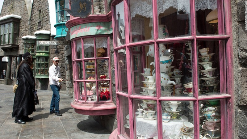 Lojas em Hogwarts - Universal Studios Hollywood
