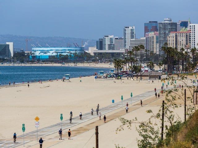 Praia de Long Beach