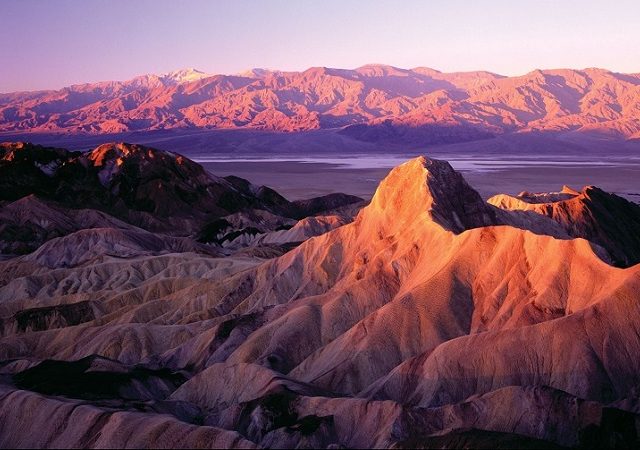 Parque Nacional do Vale da Morte na Califórnia