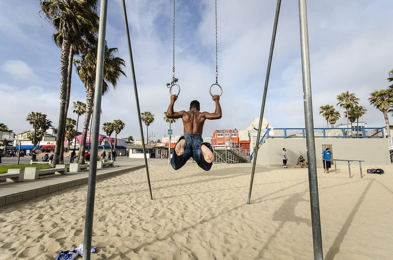 Muscle Beach em Los Angeles