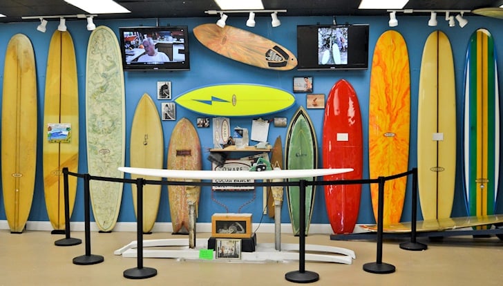 Museu do surfe em Santa Cruz
