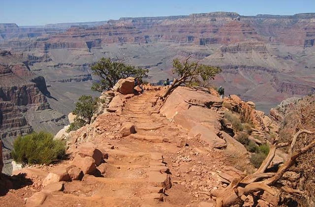 Pontos turísticos no Grand Canyon