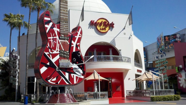 Informações sobre o Hard Rock Café Universal CityWalk Los Angeles