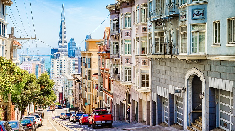Rua de San Francisco - Califórnia