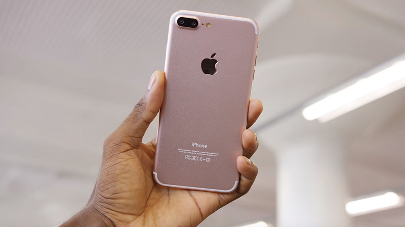 iPhone 7 na cor rosê