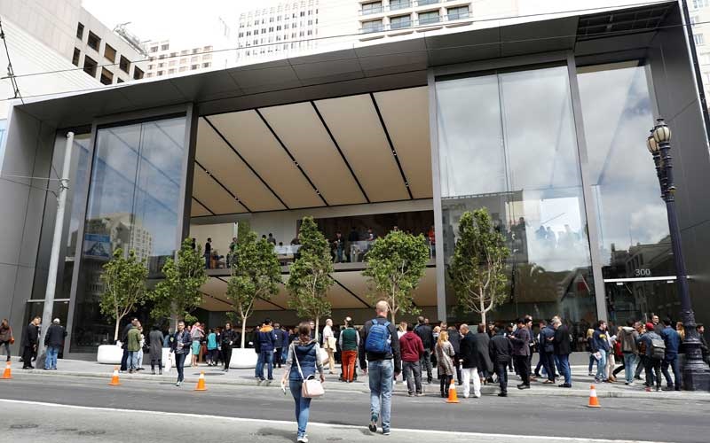 Lojas da Apple em San Francisco