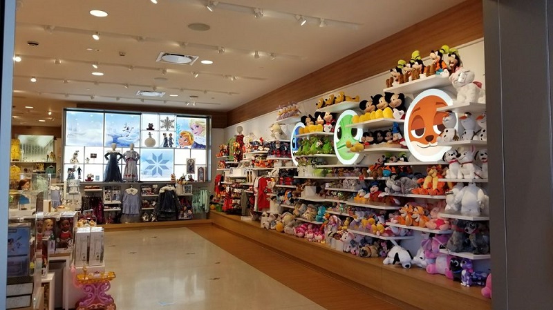 Lojas Disney Store em Los Angeles