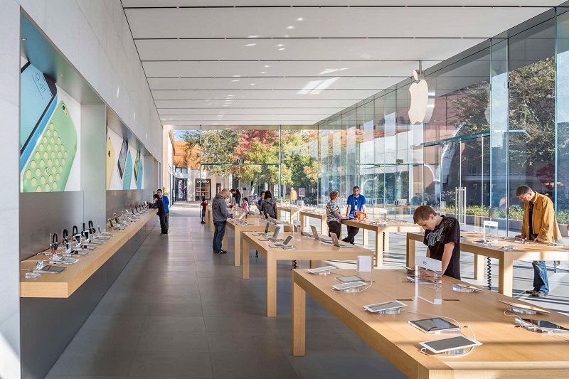 Comprar eletrônicos na Apple na Califórnia
