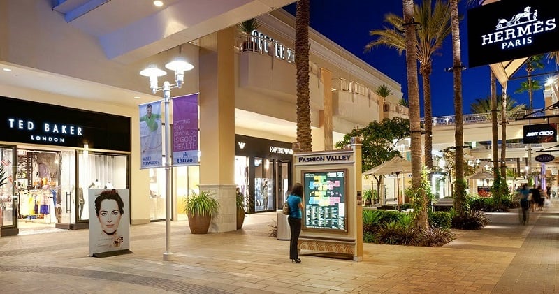 Shopping Fashion Valley Mall - Compras