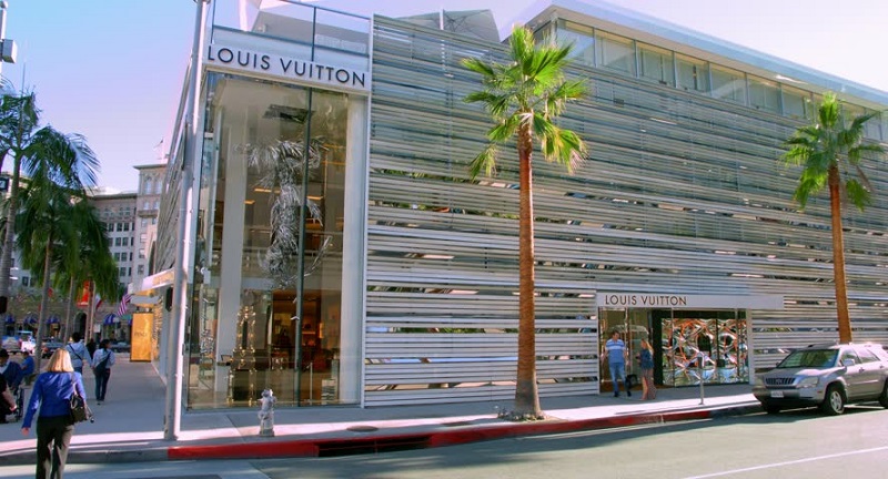 Fachada loja Louis Vuitton