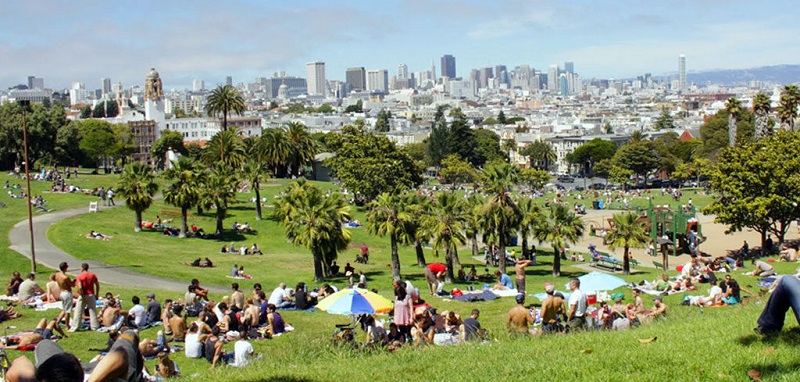 Dolores Park em San Francisco