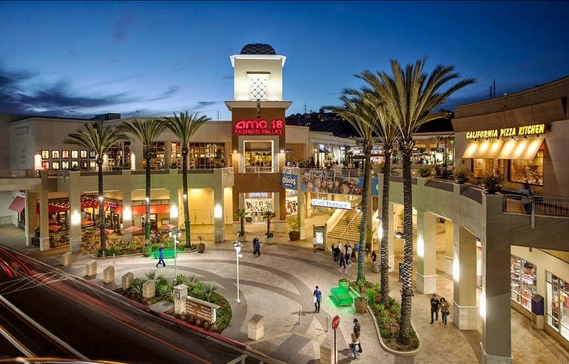 Shopping Fashion Valley Mall - San Diego