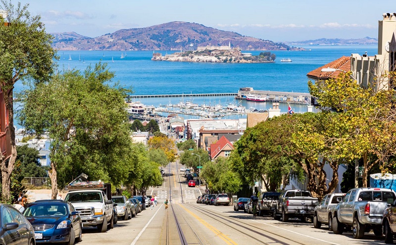 Cidade San Francisco na Califórnia