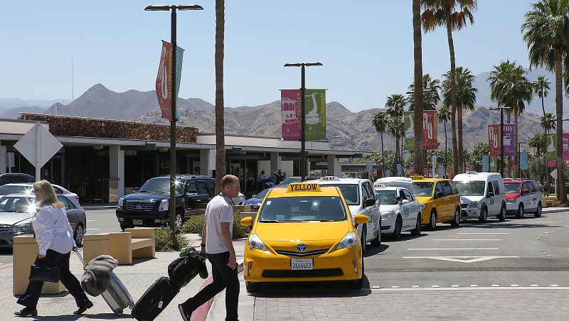 Táxi em Palm Springs