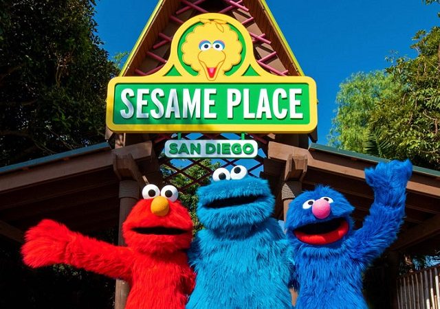 Ingresso do Sesame Place em San Diego