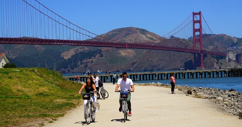 Tour de bicicleta em San Francisco - Califórnia