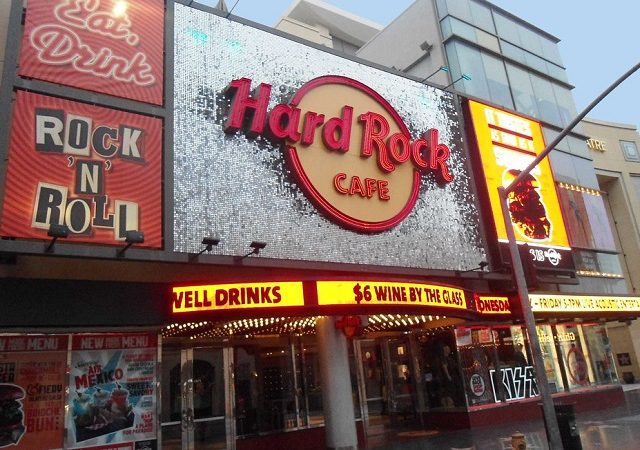 Ingresso para o Hard Rock Cafe Los Angeles sem filas