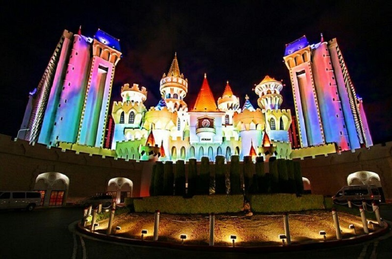 Castelos medievais em Las Vegas