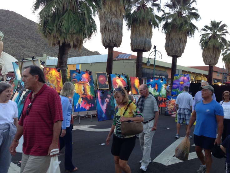 VillageFest em Palm Springs 