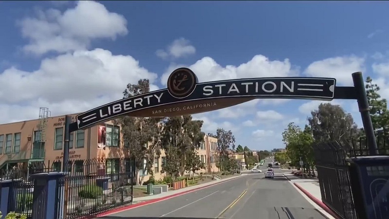 Ingresso do tour pelo bairro de Liberty Station San Diego